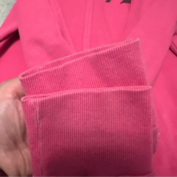 Hurley Vibrant Pink Zip-Up Hoodie - Picture 4 of 5